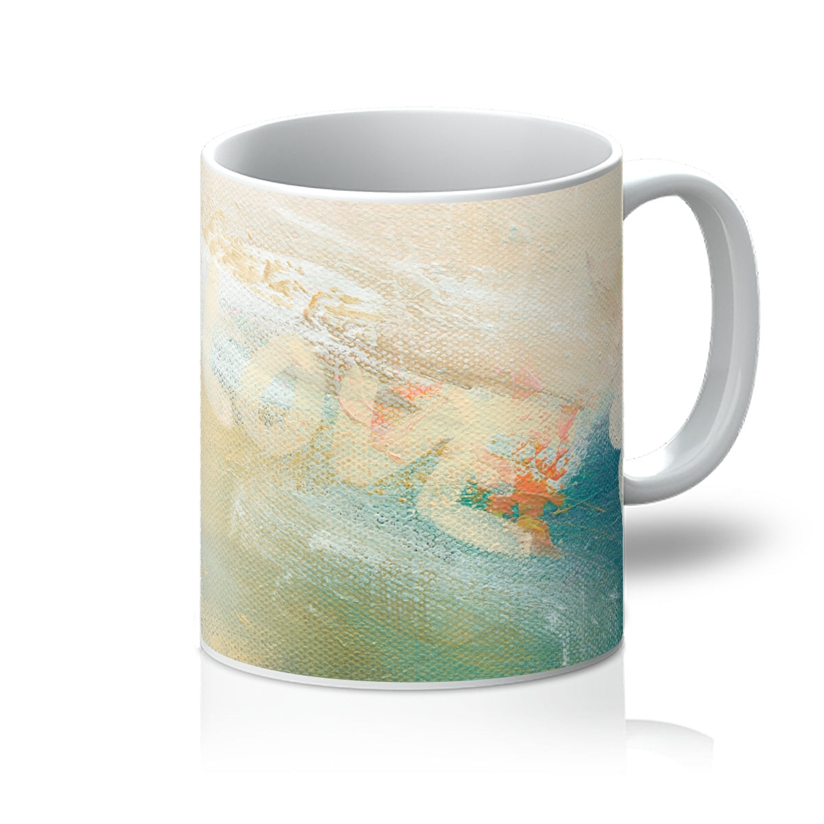 Ceramic Mug featuring Leana Robinson's abstract-art work-Balance