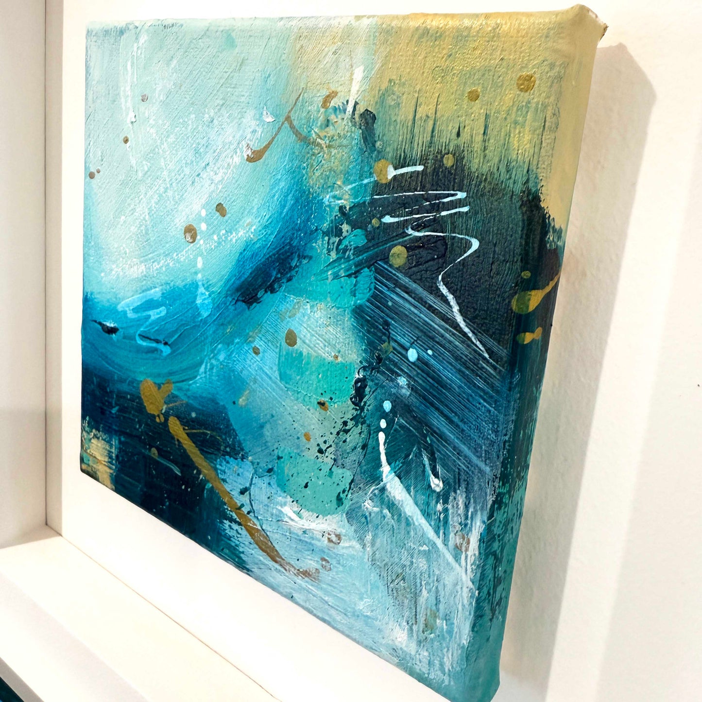 Love & Hope - Small Abstract Original Painting